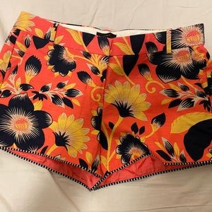 J Crew floral shorts